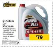Shield 5Ltr Splash Car Shampoo