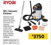 Ryobi 30Ltr Vacuum Cleaner