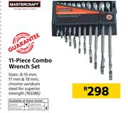 Masterkraft 11 Piece Combo Wrench Set