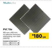 Multi Flor PVC Tile-Per Pack