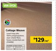 Van Dyck Cottage Weave-Per Sqm