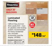 Trento Laminated Flooring-Per Sqm