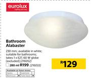 Eurolux Bathroom Alabaster-230mm