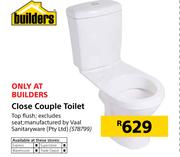 Builders Close Couple Toilet