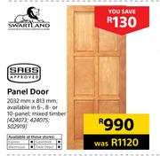 Swartland Panel Door 2032mm x 813mm