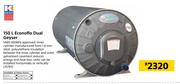 Kwikot 150Ltr Econoflo Dual Geyser