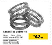 Galvanised Brickforce-Each