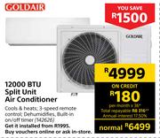 Goldair 12000 BTU Split Unit Air Conditioner