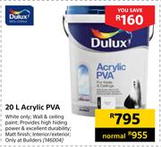 Dulux 20Ltr Acrylic PVA