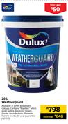 Dulux 20Ltr Weatherguard