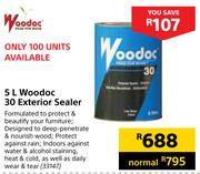 5Ltr Woodoc 30 Exterior Sealer