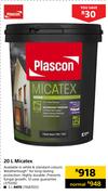 Plascon 20Ltr Micatex