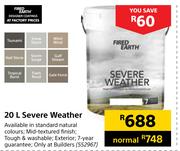 Fired Earth 20Ltr Severe Weather