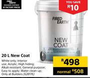 Fired Earth 20Ltr New Coat