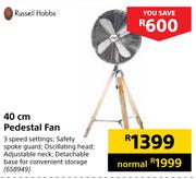 Russell Hobbs 40cm Pedestal Fan