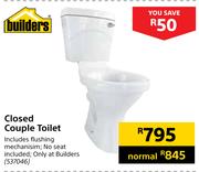 Builders Closed Couple Toilet