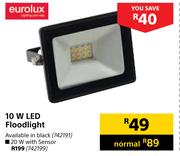 Eurolux LED Floodlight With Sensor 20W