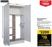 Home & kitchen Standard Built In Cupboard-2.1m(H) x 1.8m(W) x 500mm(D)