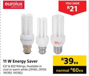 Eurolux Energy Saver 11W-Each