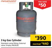 Megamaster 3Kg Gas Cylinder