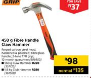 Grip 1.8Kg Fibre Handle Club Hammer