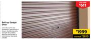 Roll-Up Garage Door-2.5m(h) x 2.1m(w)