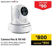 Security Mate Camera Pan & Tilt HD