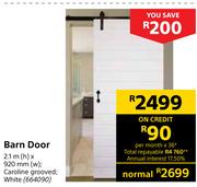 Barn Door-2.1m(h) x 920mm(w) 