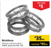 Brickforce-150mm x 2.8mm x 20m Each
