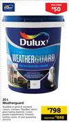 Dulux 20Ltr Weatherguard