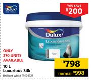 Dulux 10Ltr Luxurious Silk