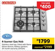 Goldair 4 Burner Gas Hob