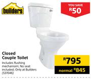 Builders Closed Couple Toilet