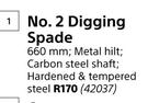 Lasher No. 2 Digging Spade