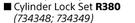 Dortello Esaro Cylinder Lock Set