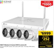 Ezviz 1080P Wireless 8 Channel NVR 4 Camera Kit