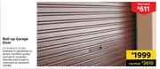 Roll Up Garage Door-2.5m(h) x 2.1m(w)