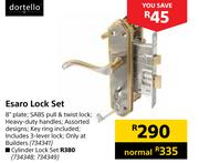 Dortello Esaro Cylinder Lock Set