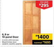 6, 8 Or 10 Panel Door-2m(h) x 813mm(w)
