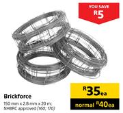 Brickforce-150mm x 2.8mm x 20m Each