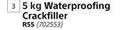 Damp X 5kg Waterproofing Crackfiller