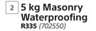 Damp X 5kg Masonry Waterproofing