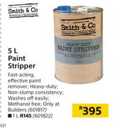Smith & Co 5Ltr Paint Stripper