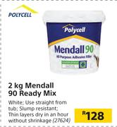 Polycell 2kg Mendall 90 Ready Mix