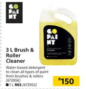 Go Paint 3Ltr Brush & Roller Cleaner