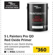 Fired Earth 5Ltr Painters Pro QD Red Oxide Primer