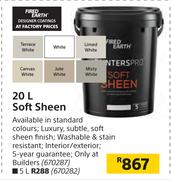 Fired Earth 5Ltr Soft Sheen