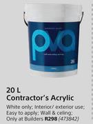 20Ltr Contractor's Acrylic
