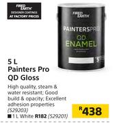 Fired Earth 5Ltr Painters Pro QD Gloss