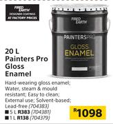 Fired Earth 5Ltr Painters Pro Gloss Enamel